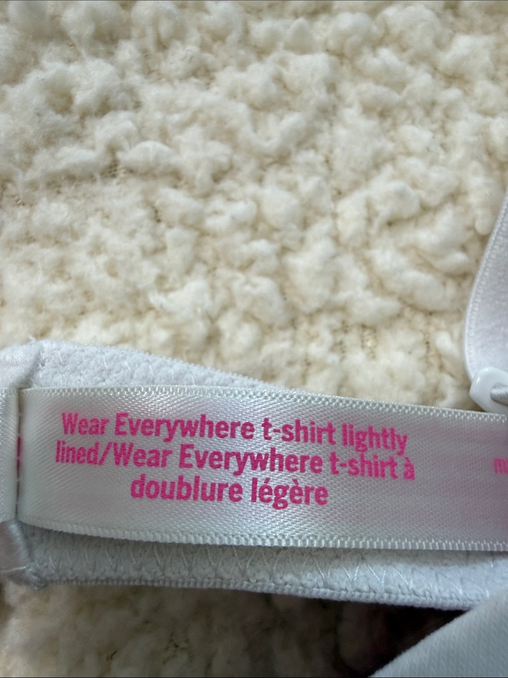 PINK Victoria's Secret White T-Shirt Bra - Picture 3 of 10